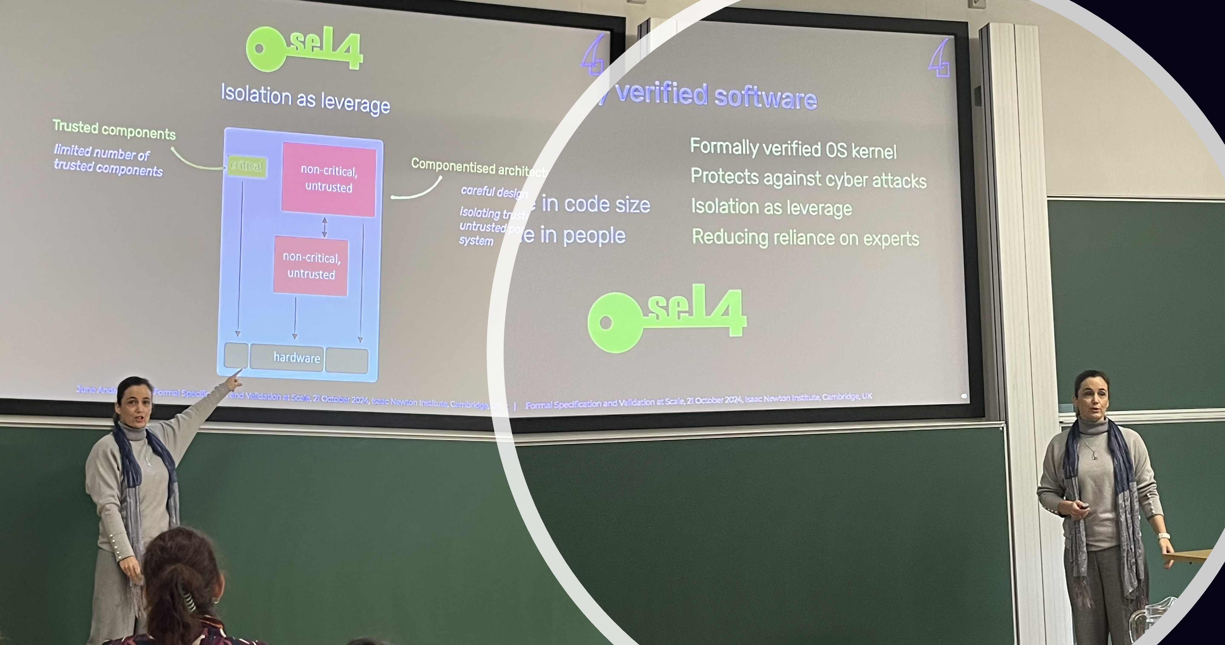 Proofcraft at the INI Seminar